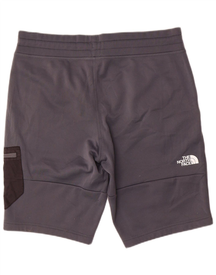 The North Face Pantalones cortos deportivos tipo cargo para hombre, talla grande, gris