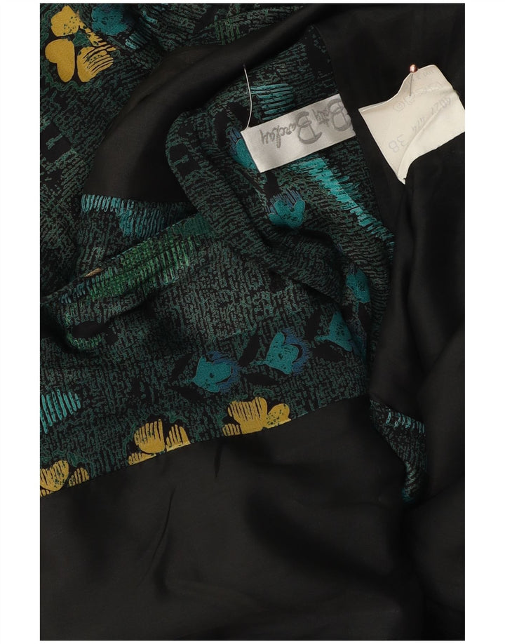 Betty Barclay Chaqueta Blazer de 6 Botones para Mujer EU 38 Verde Medio Floral