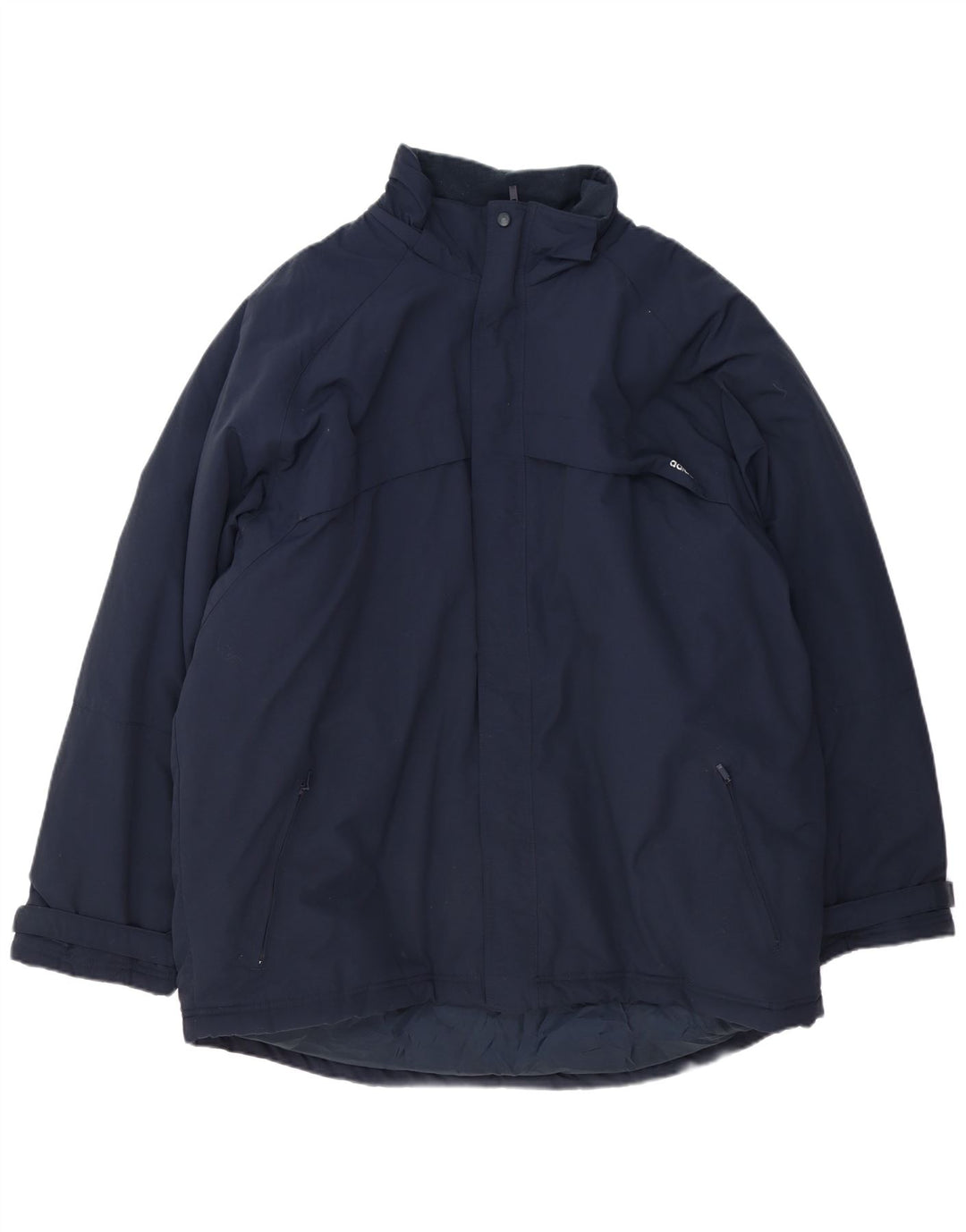 Adidas Chaqueta acolchada gráfica para hombre UK 42 XL Poliéster azul marino