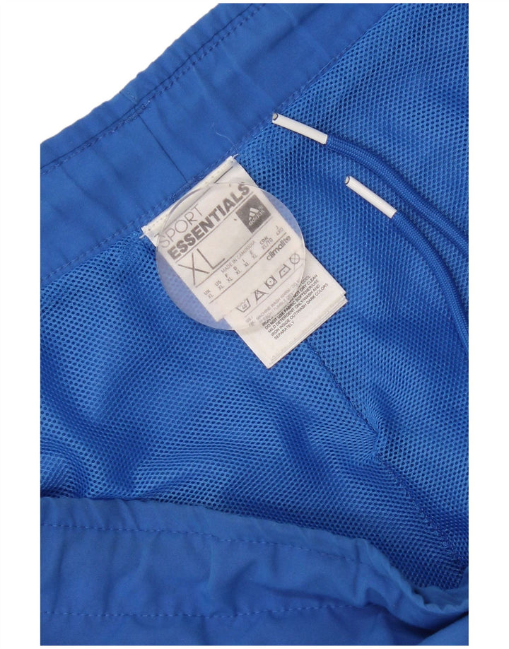 Adidas Pantalones cortos deportivos para hombre XL Azul Poliéster