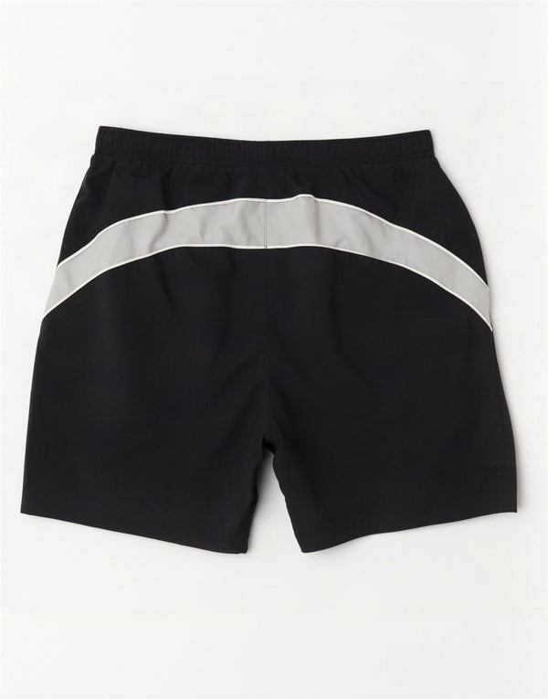 Nike Mens Sport Shorts XL Black Colourblock Nylon