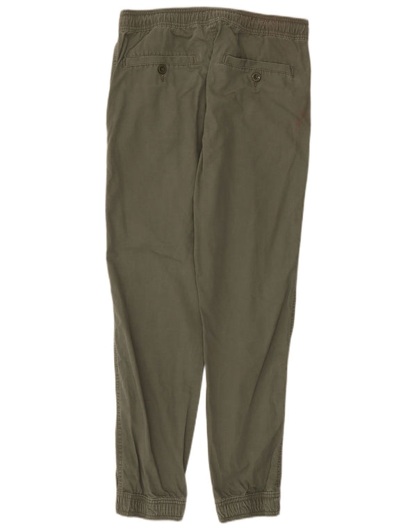 Gap Mens Joggers Chino Pantalones Pequeños W29 L29 Algodón Caqui