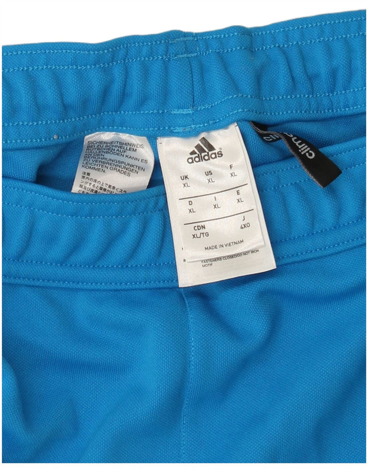 Adidas Hombre Climalite Pantalón Chándal XL Azul Poliéster