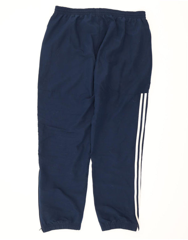Adidas Mens Tracksuit Trousers Joggers Large Navy Blue