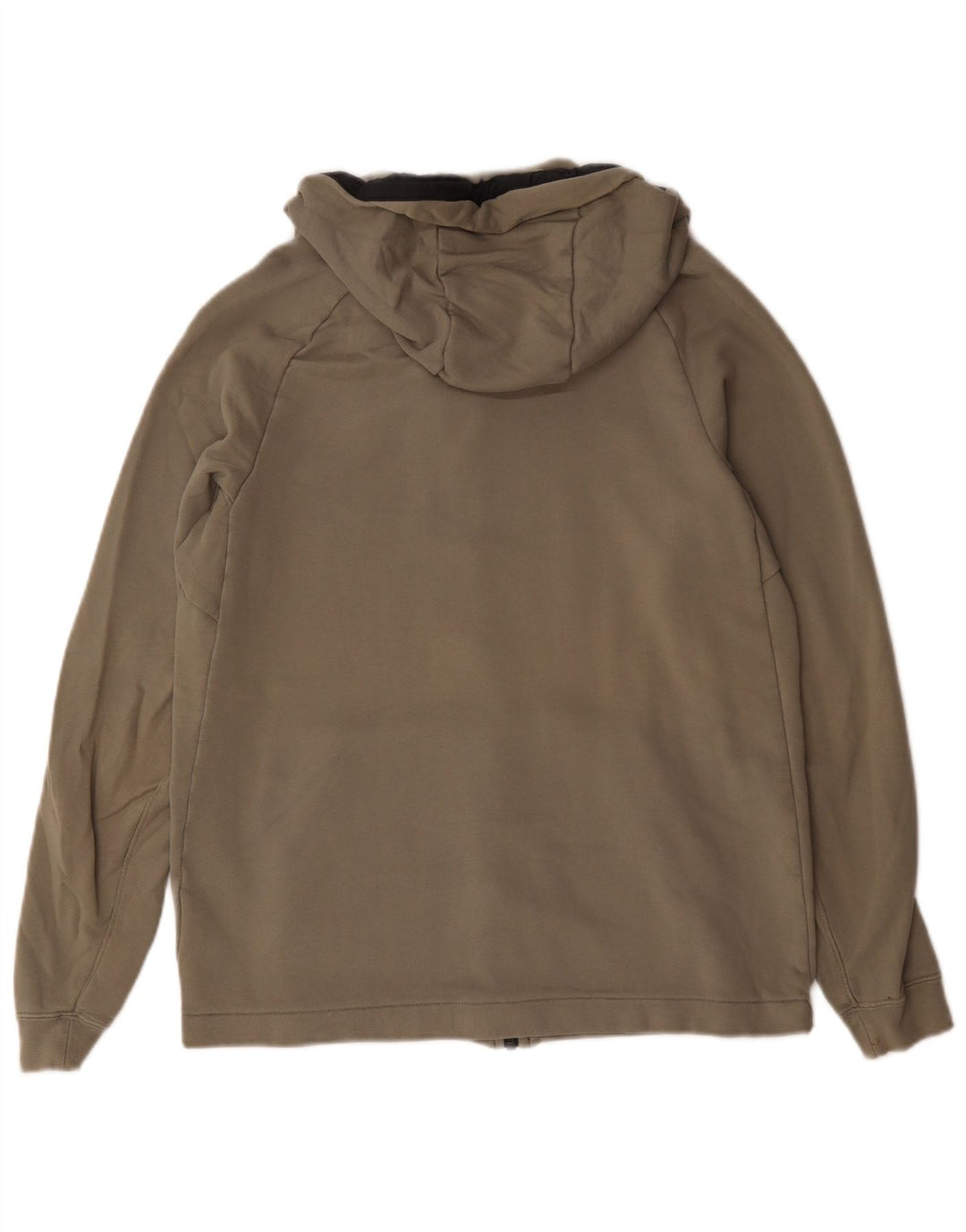 Nike - Sudadera con capucha y cremallera para hombre, talla grande, algodón caqui