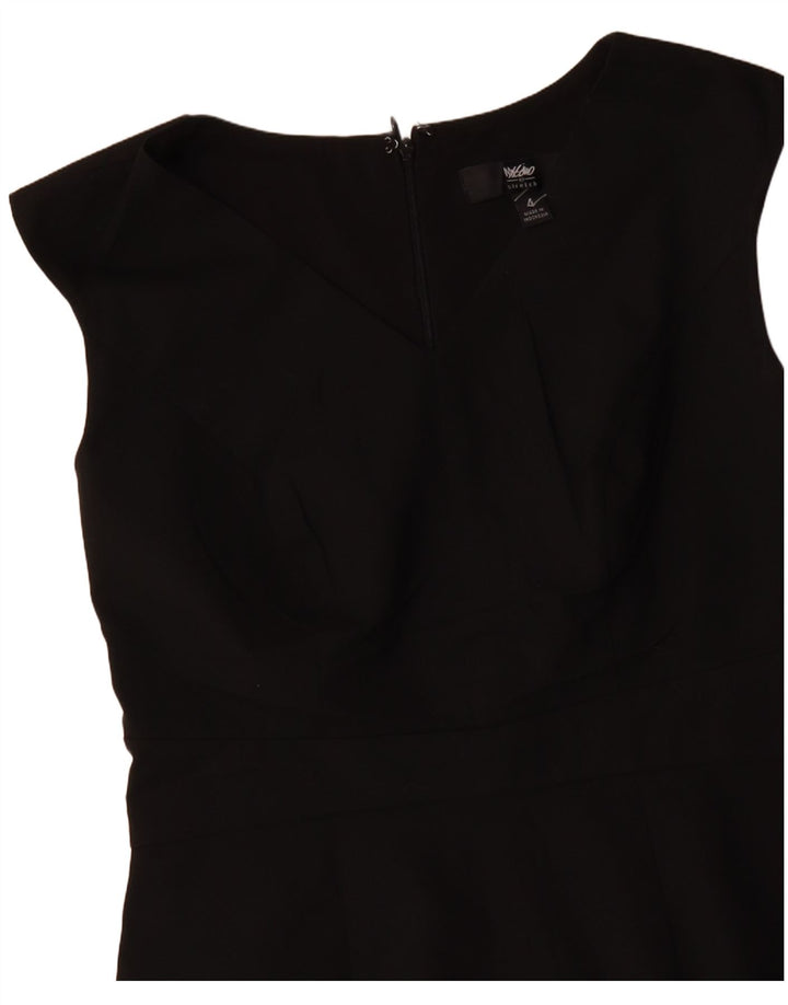 MOSSIMO Vestido sin mangas para mujer US 4 Pequeño Poliéster negro