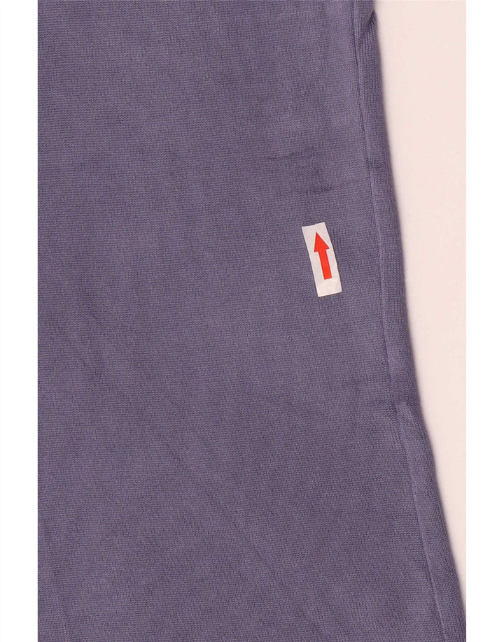 Zara Hombre Camiseta Top Viscosa Morado Medio