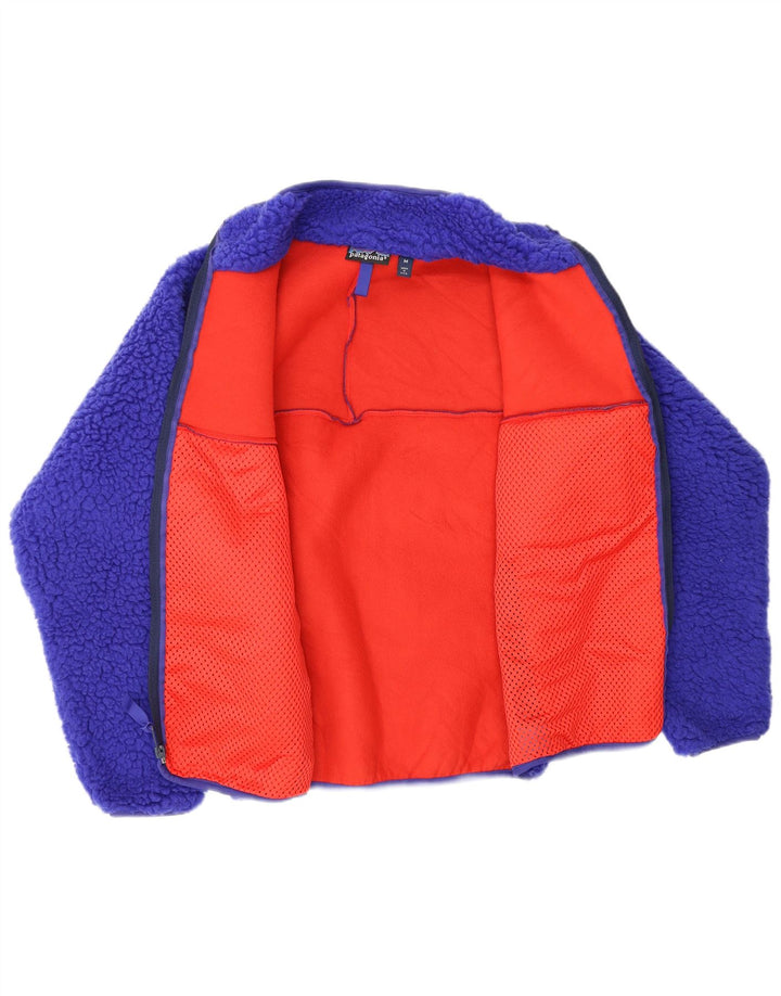 Patagonia Chaqueta Polar Hombre UK 38 Azul Medio Poliéster