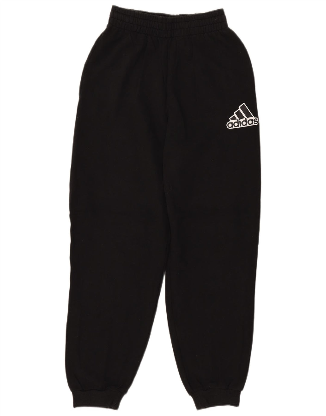 ADIDAS Pantalones de chándal gráficos para mujer Joggers UK 4/6 XS Algodón negro