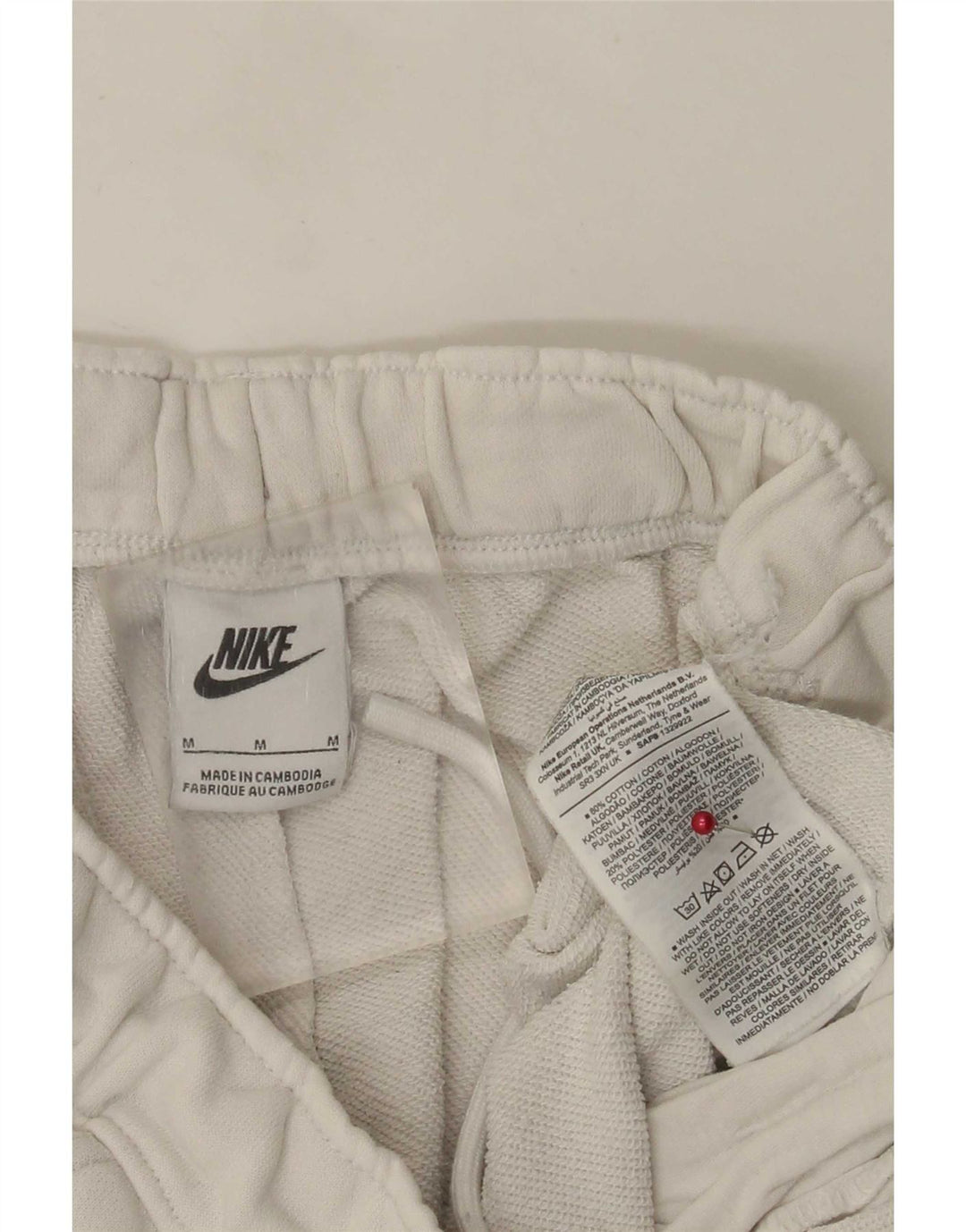Nike Pantalones de chándal con estampado gráfico Joggers Medium White Colorblock