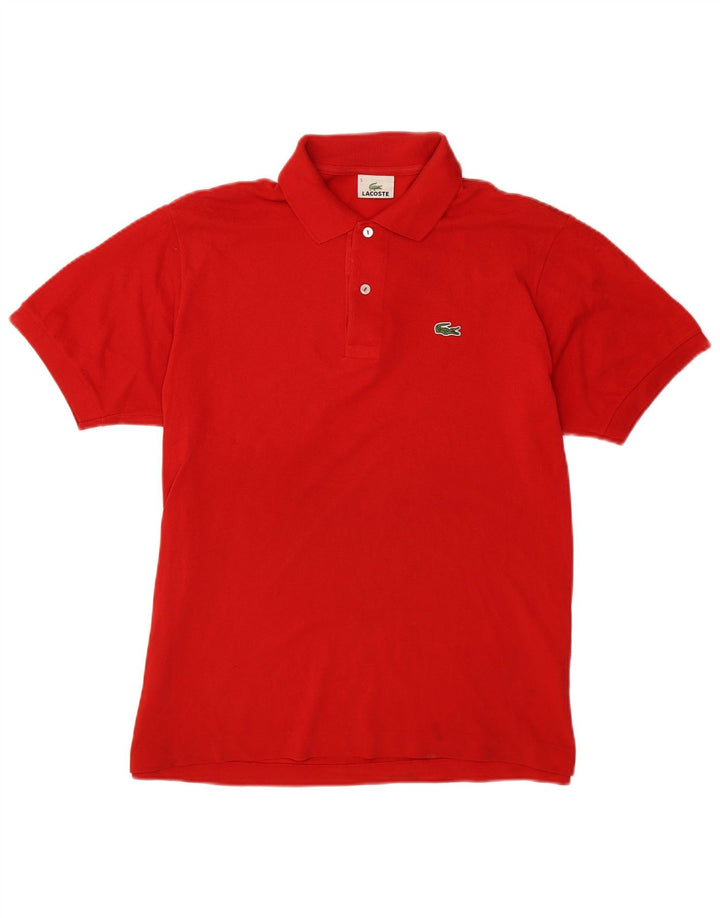 Polo Lacoste para hombre talla 5 grande algodón rojo