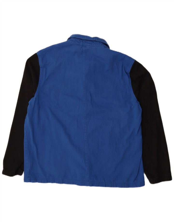 Lyle & Scott Chaqueta Bomber para Hombre UK 44 2XL Algodón Color Block Azul