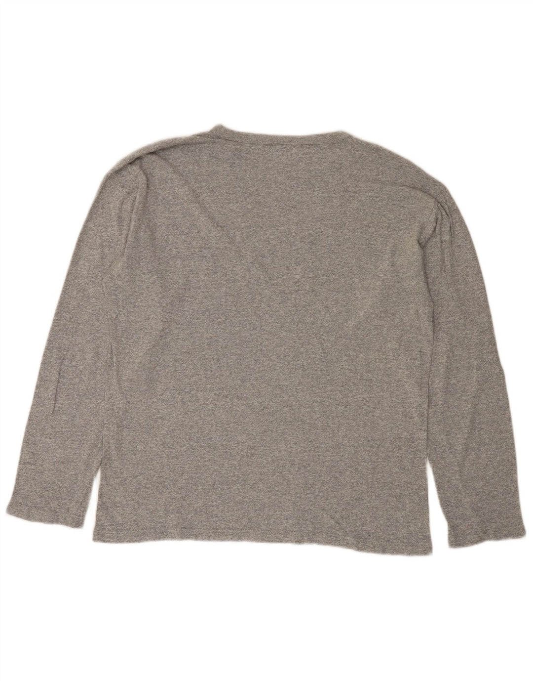 CHAMPION Top gráfico de manga larga para hombre gris medio moteado