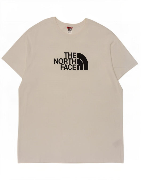 The North Face Camiseta gráfica para hombre Top 2XL Algodón blanco