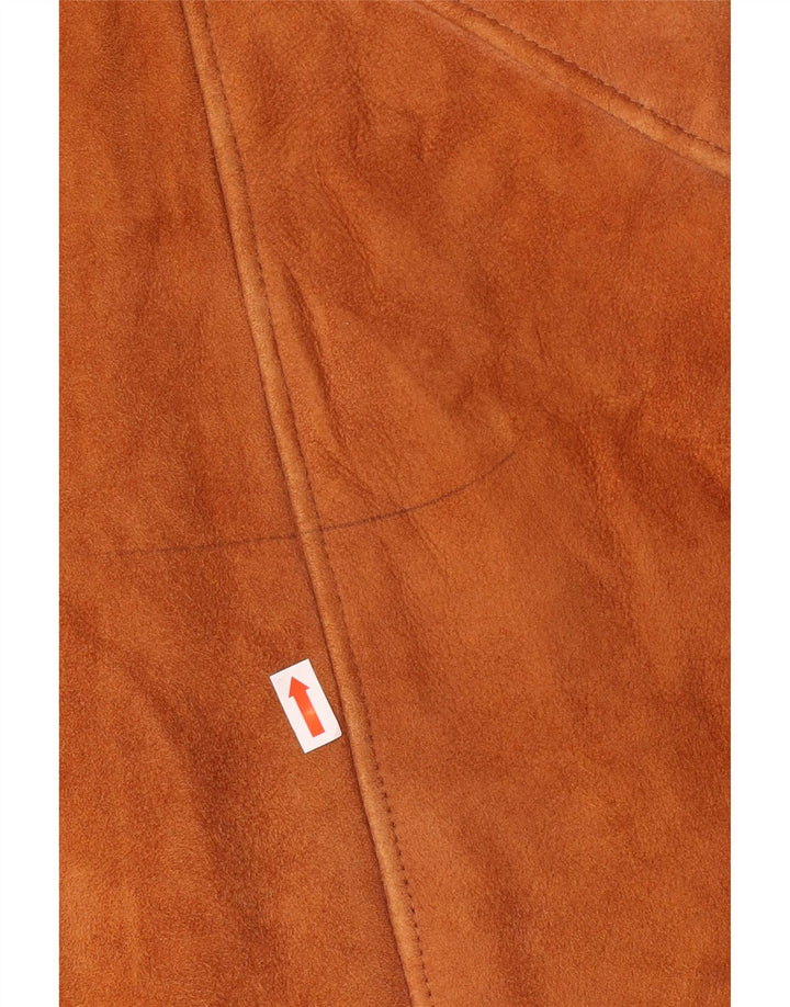 Vintage mujer shearling abrigo IT 44 Medio Beige Shearling Clásico