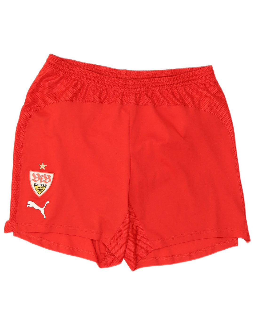 Puma Mens VfB Stuttgart Sport Shorts XL Rojo Poliéster