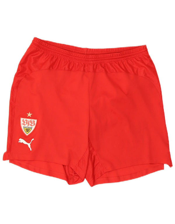 Puma Mens VfB Stuttgart Sport Shorts XL Rojo Poliéster