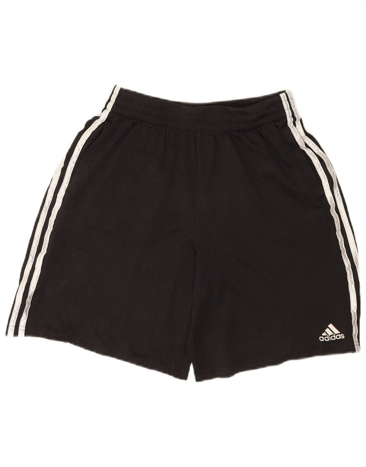 Adidas Pantalones cortos deportivos para hombre XL Negro Poliéster
