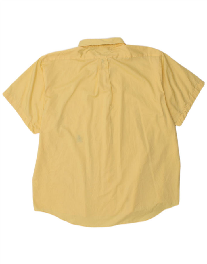 TOMMY HILFIGER Camisa Manga Corta Hombre XL Amarillo