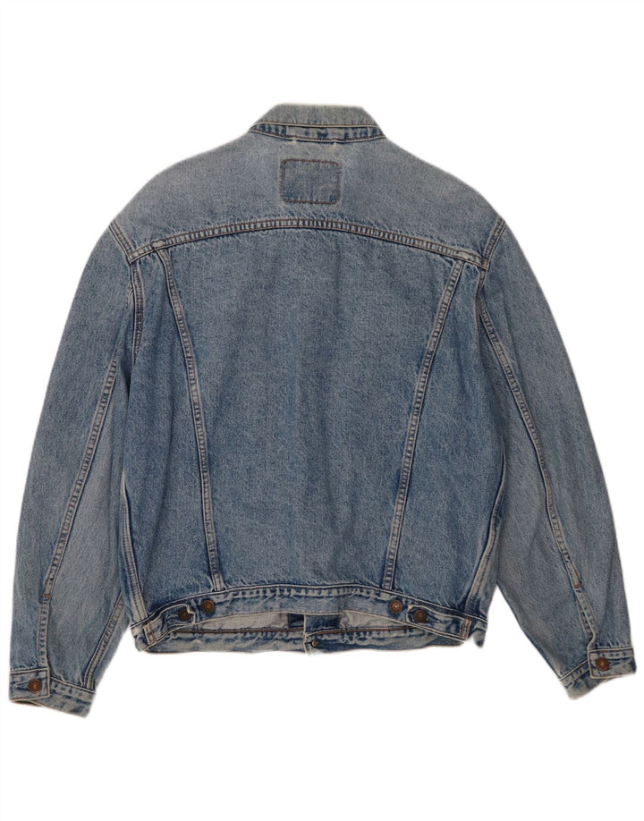 Levi's Chaqueta vaquera para hombre UK 40 Algodón azul grande