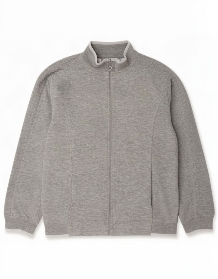 Reebok - Chaqueta de chándal para mujer (talla 40), color gris