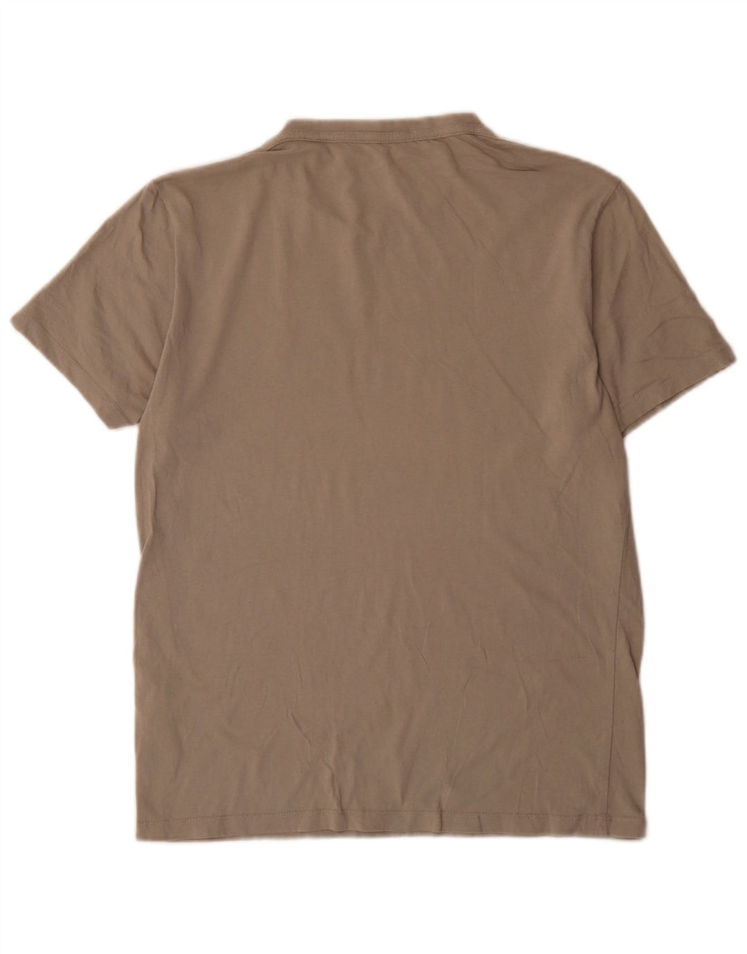 All Saints Camiseta de corte regular para hombre Top de algodón gris medio