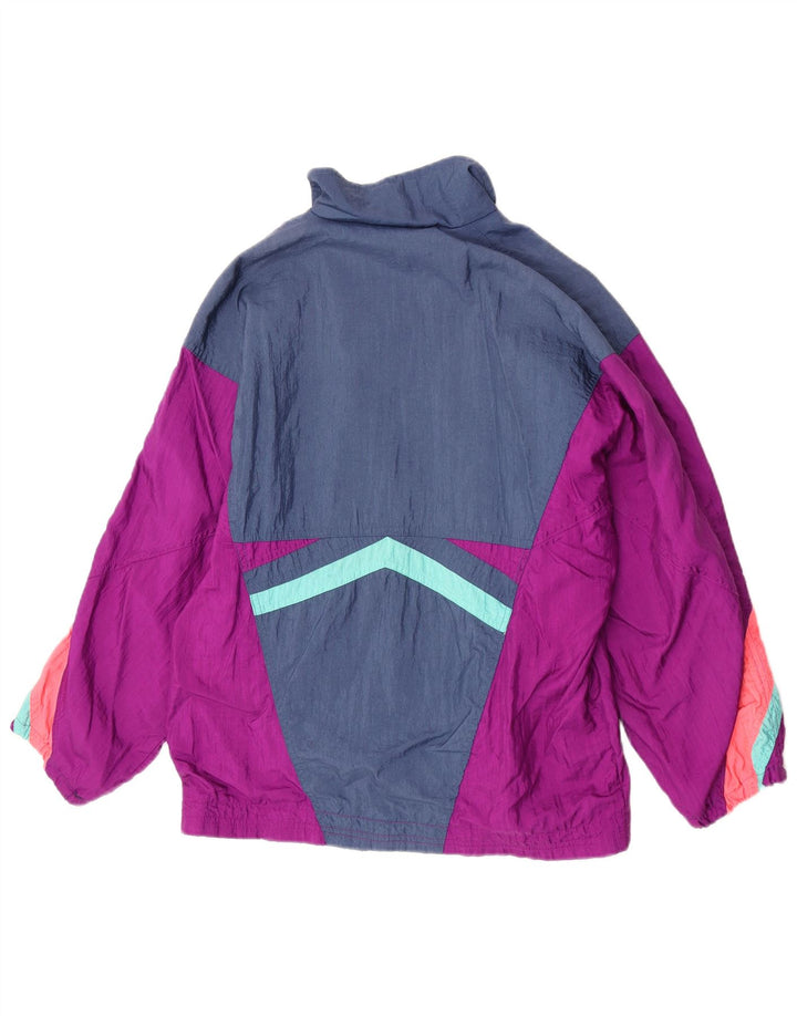 Diadora Chaqueta Top De Chándal Mediana Multicolor Colorblock Retro