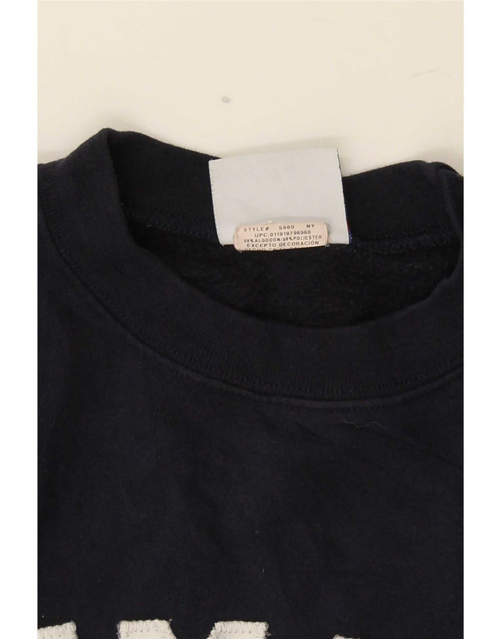 Champion Summit Graphic Sudadera Jumper para Hombre Pequeño Algodón Azul Marino