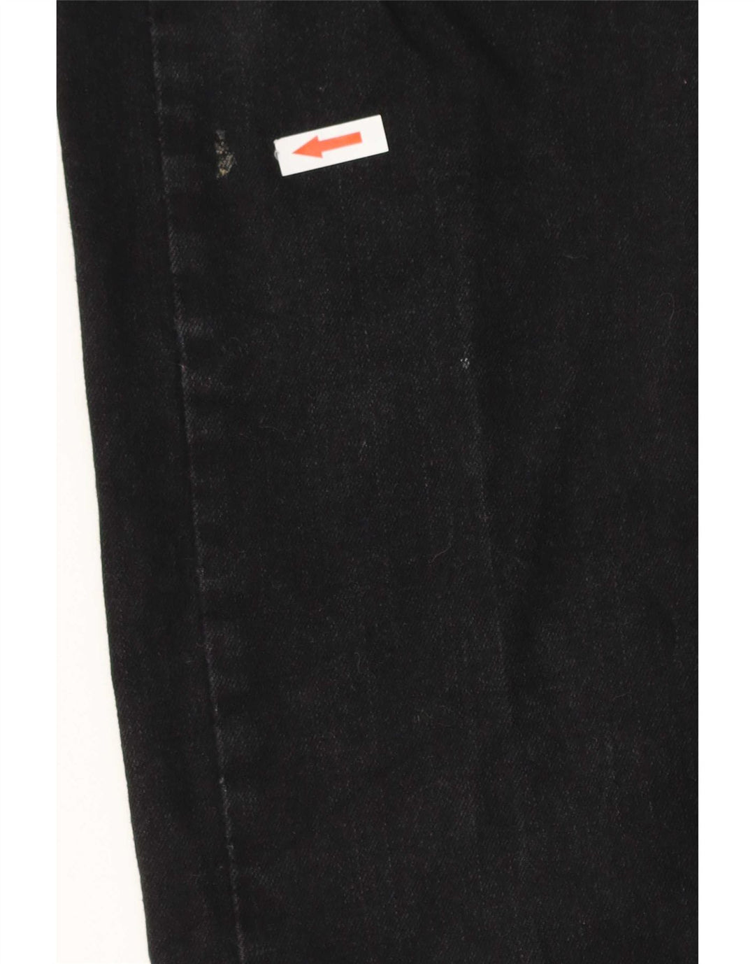 Vaqueros rectos de corte regular para hombre Lee W30 L32 Algodón negro