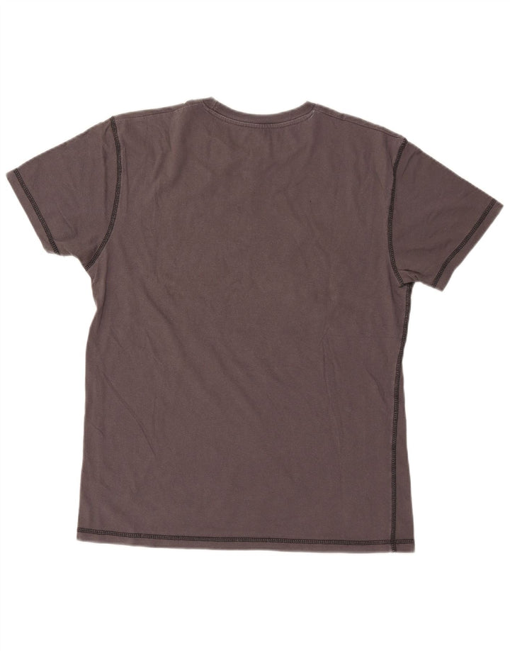 Hard Rock Cafe Mens Nice Graphic T-Shirt Top Medium Grey Cotton