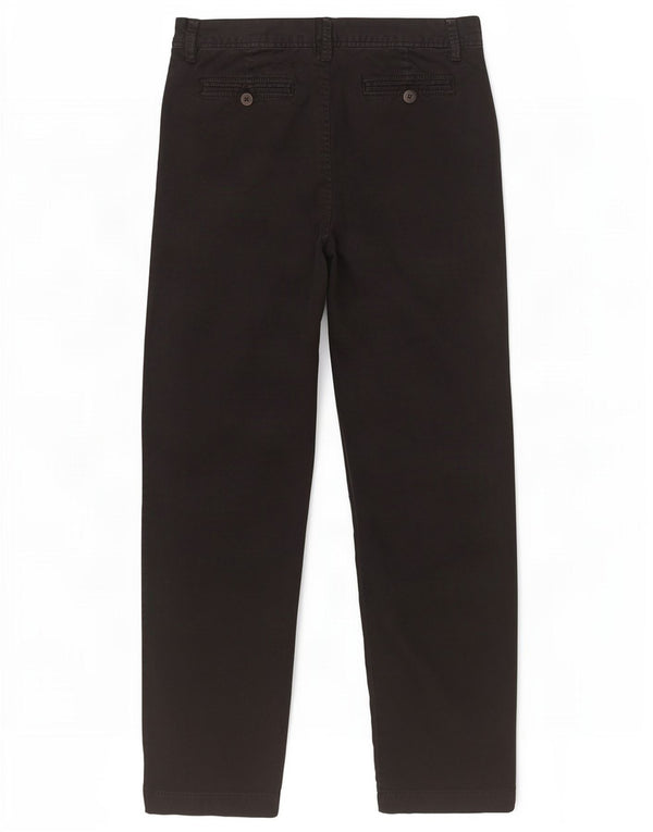 Hobbs Pantalones chinos rectos para mujer UK 10 Small W30 L28 Algodón negro