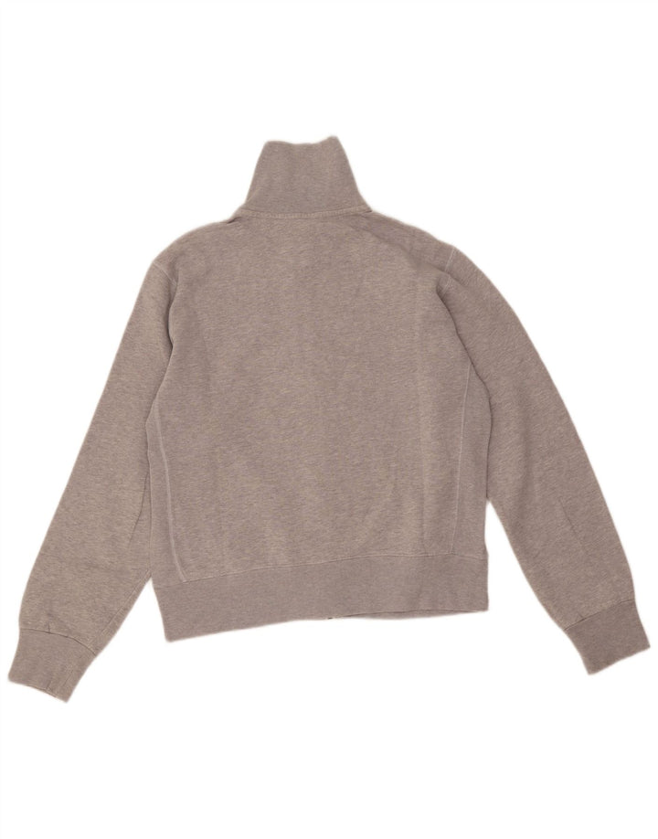Converse Mujer Chándal Top Chaqueta UK 16 Grande Gris