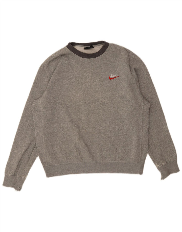Sudadera Nike Jumper Gris Medio De Algodón Moteado