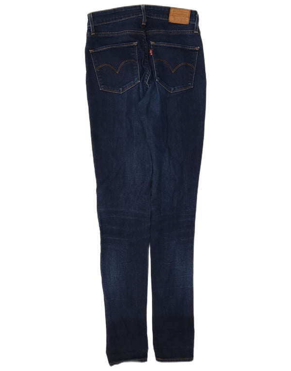 Levi's Vaqueros pitillo de talle alto 721 para mujer W27 L32 Algodón azul marino