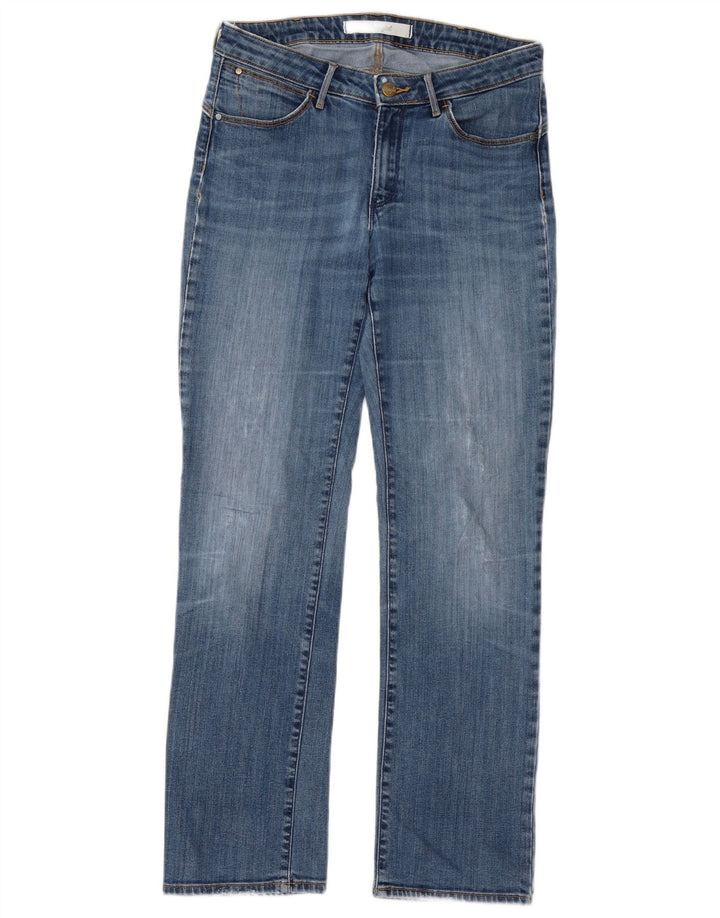 Vaqueros Wrangler Mujer Rectos W30 L29 Azul