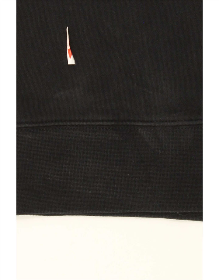 Marks & Spencer Hombre Regular Fit Sudadera Jersey Mediano Algodón Negro