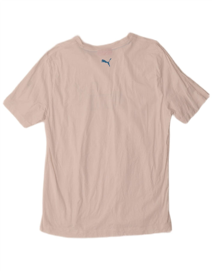 Puma Camiseta gráfica para hombre Top XL Blanco