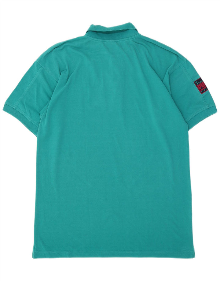 PUMA Polo para hombre UK 38/40 Algodón turquesa mediano