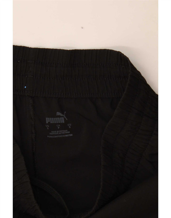 Puma Pantalones cortos deportivos para hombre pequeño poliéster negro