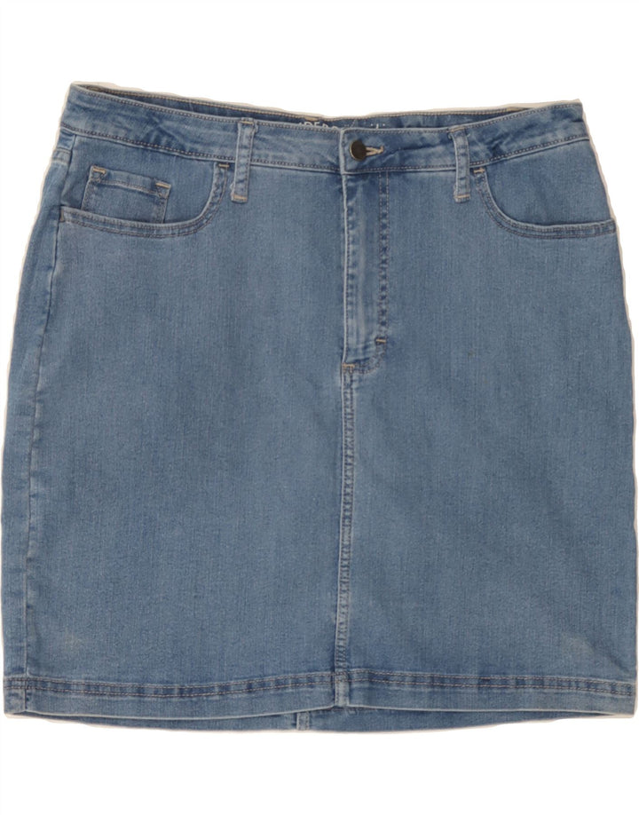LEE Womens Riders Denim Skirt W38 XL Blue Vintage Lee and Second-Hand Lee from Messina Hembry 