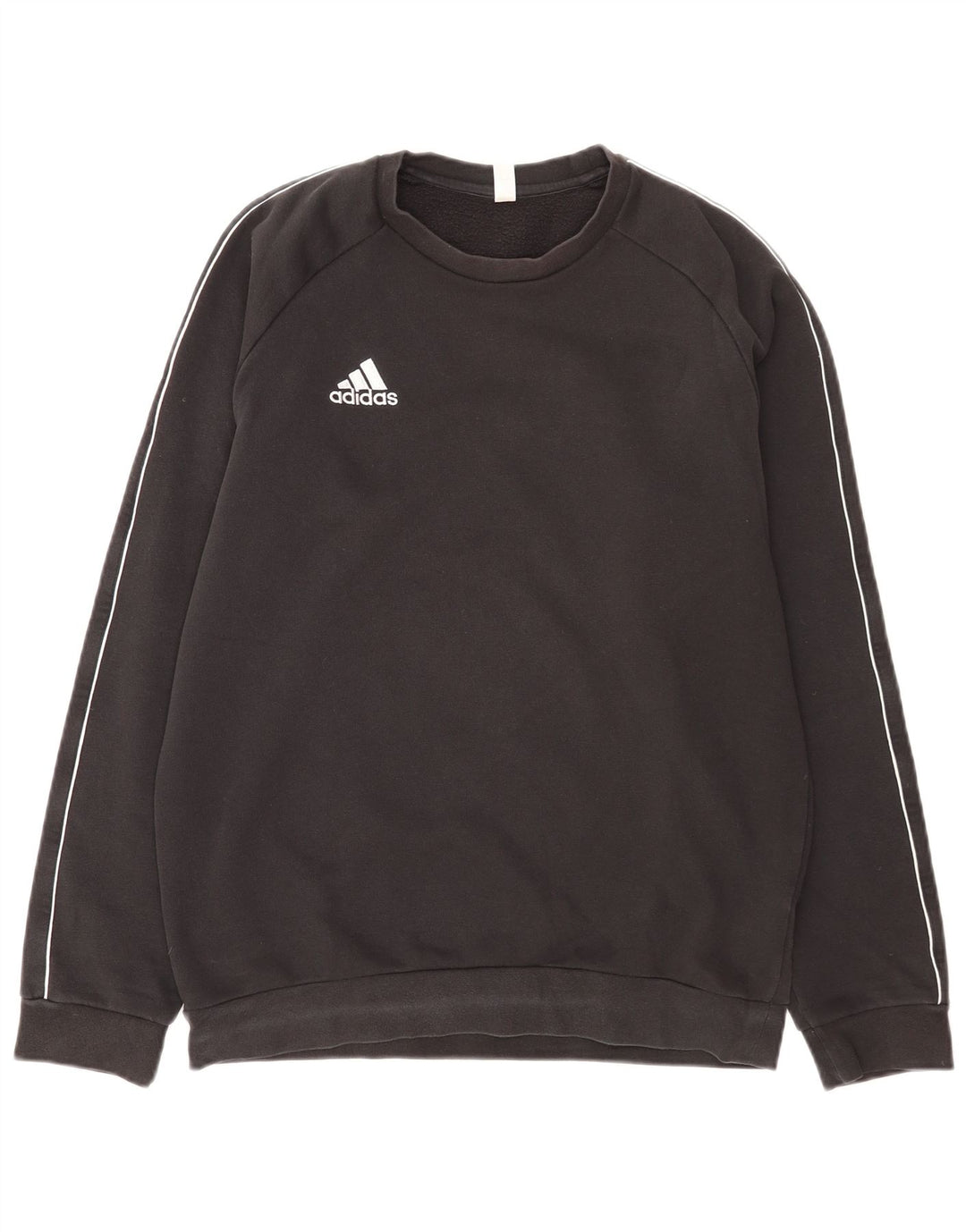 Adidas Hombre Sudadera Jumper Medium Negro Algodón
