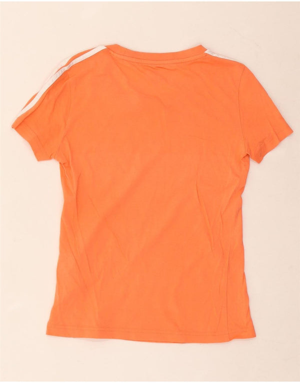 Adidas Camiseta Mujer Top UK 4/6 XS Naranja Algodón