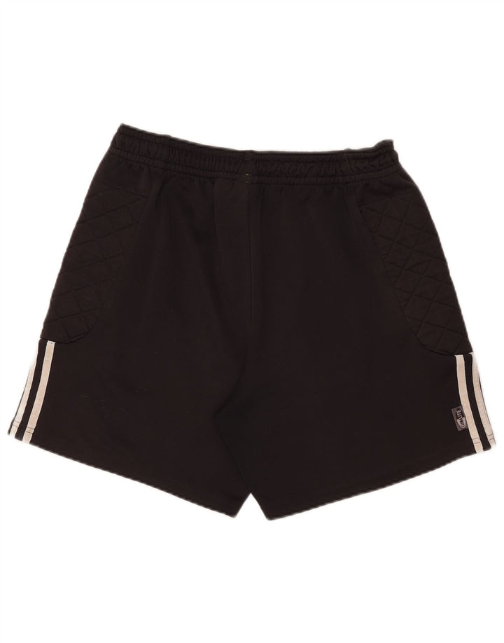 Adidas Mens Climalite Sport Shorts Medio Negro Rayas Poliéster