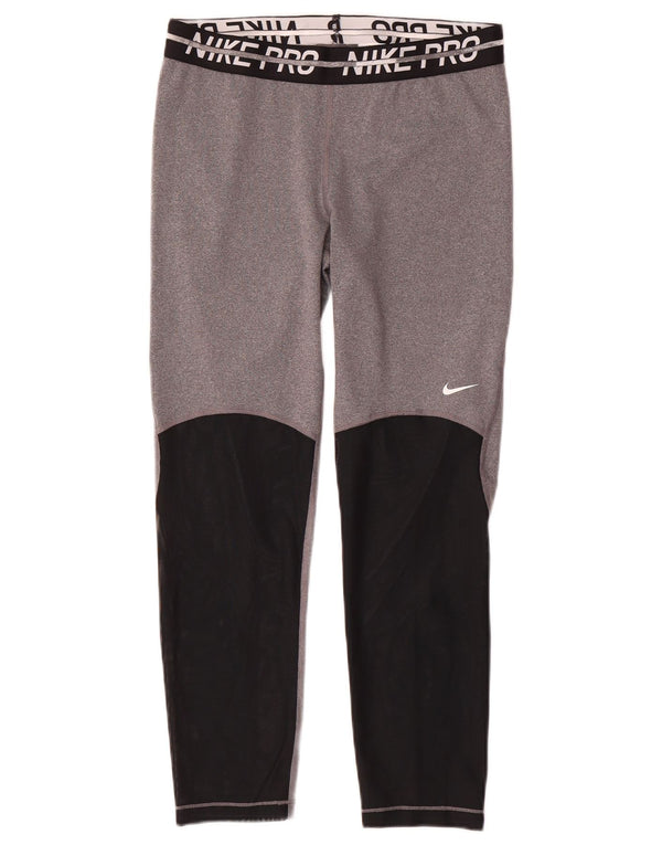Leggings Nike Dri Fit Graphic para mujer, talla 44, color gris medio