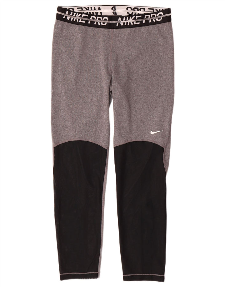 Leggings Nike Dri Fit Graphic para mujer, talla 44, color gris medio