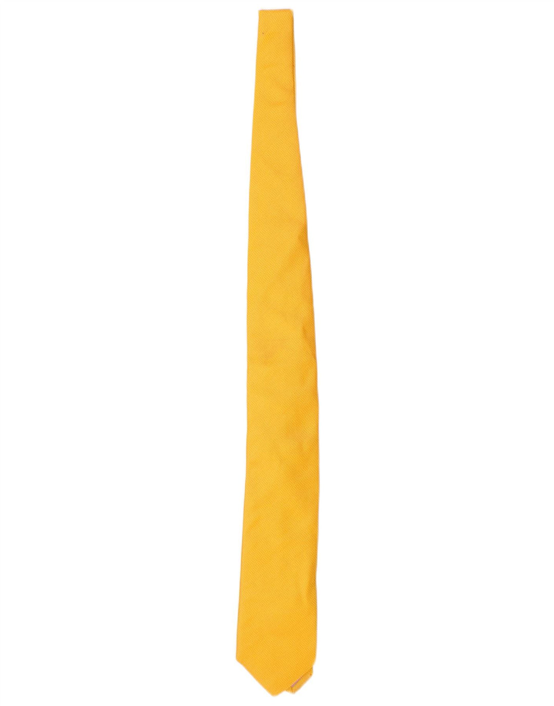 Corbata rosa para hombre Talla única L54 Seda amarilla