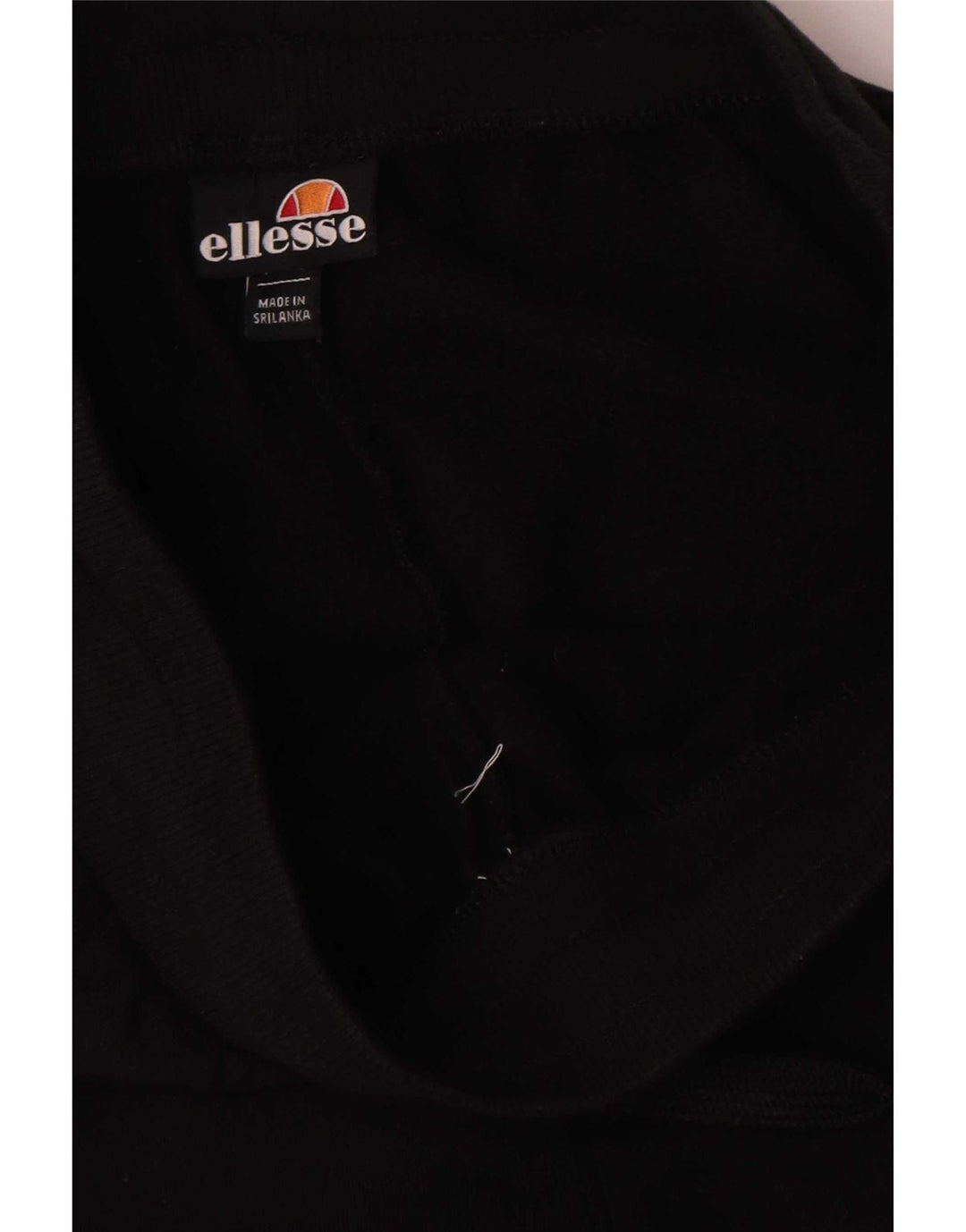 Ellesse Hombre Pantalones De Chándal Joggers Small Algodón Negro