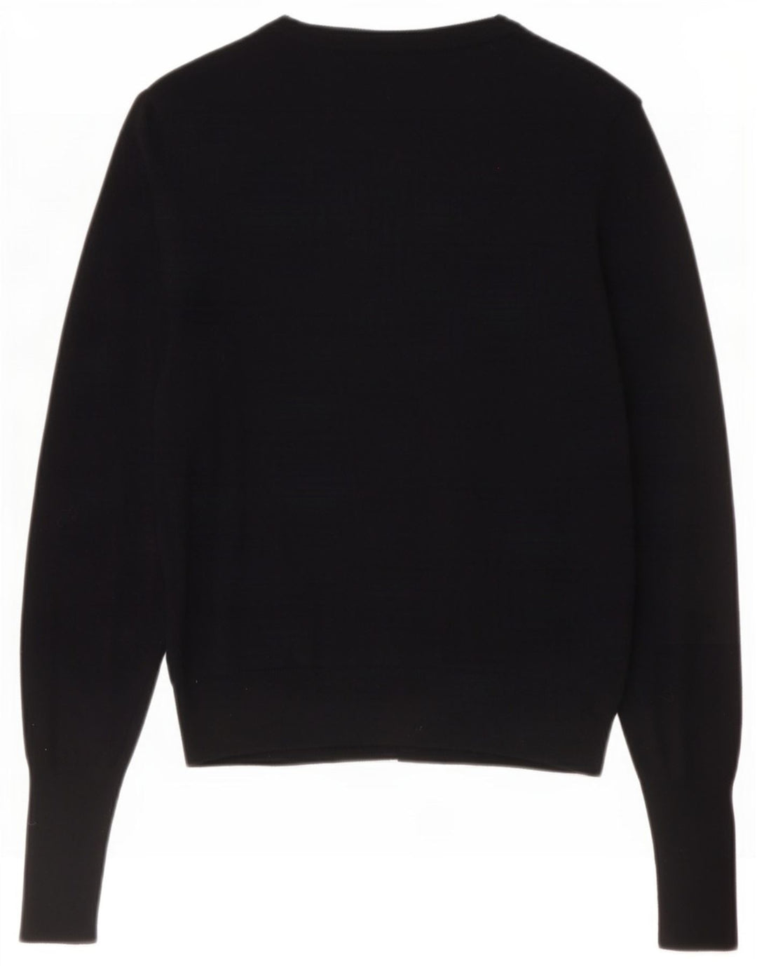 Marks & Spencer Suéter tipo cárdigan para mujer UK 10 Small Viscosa negra