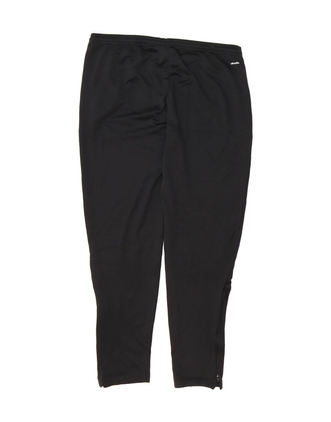 ADIDAS Womens Climalite Tracksuit Trousers UK 16/18 Large  Black Polyester Vintage Adidas and Second-Hand Adidas from Messina Hembry 