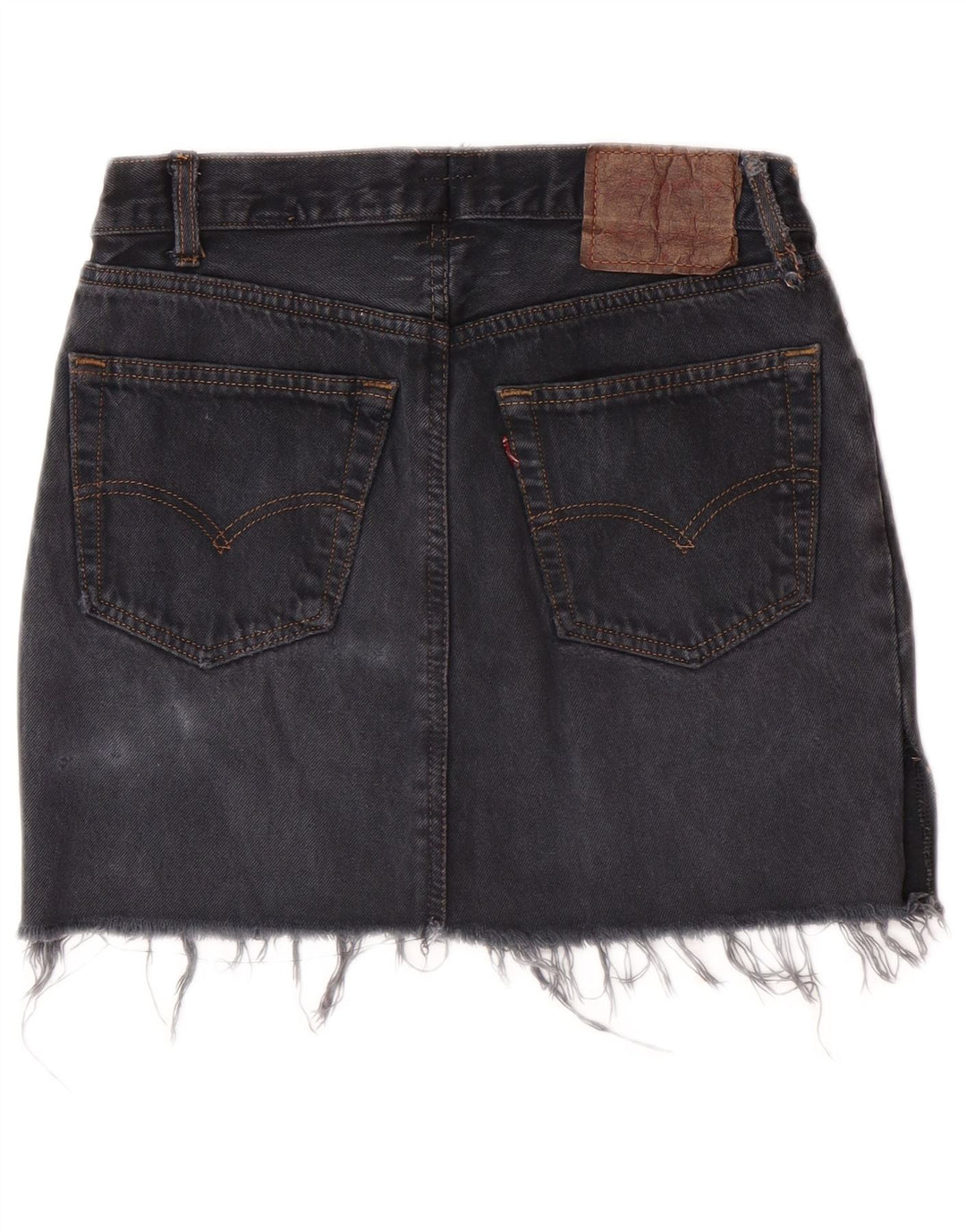 LEVI'S Falda Vaquera Mujer W28 Gris Medio